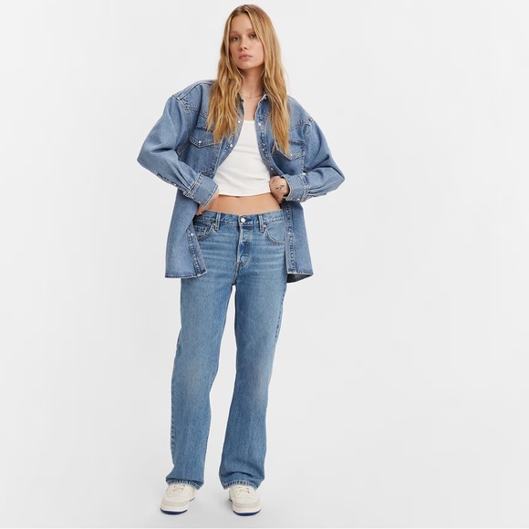 Levi’s 501 90’s original 31 x 32 Mad Love medium wash - Picture 2 of 14